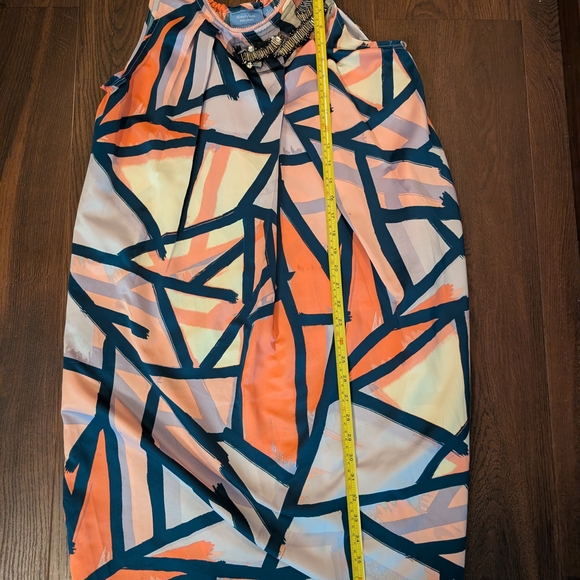 Vera Wang Multicolor Geometric Dress - Picture 6 of 7